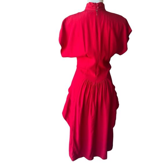 April Rain Vintage Midi Dress Size 7/8 - Picture 2 of 4